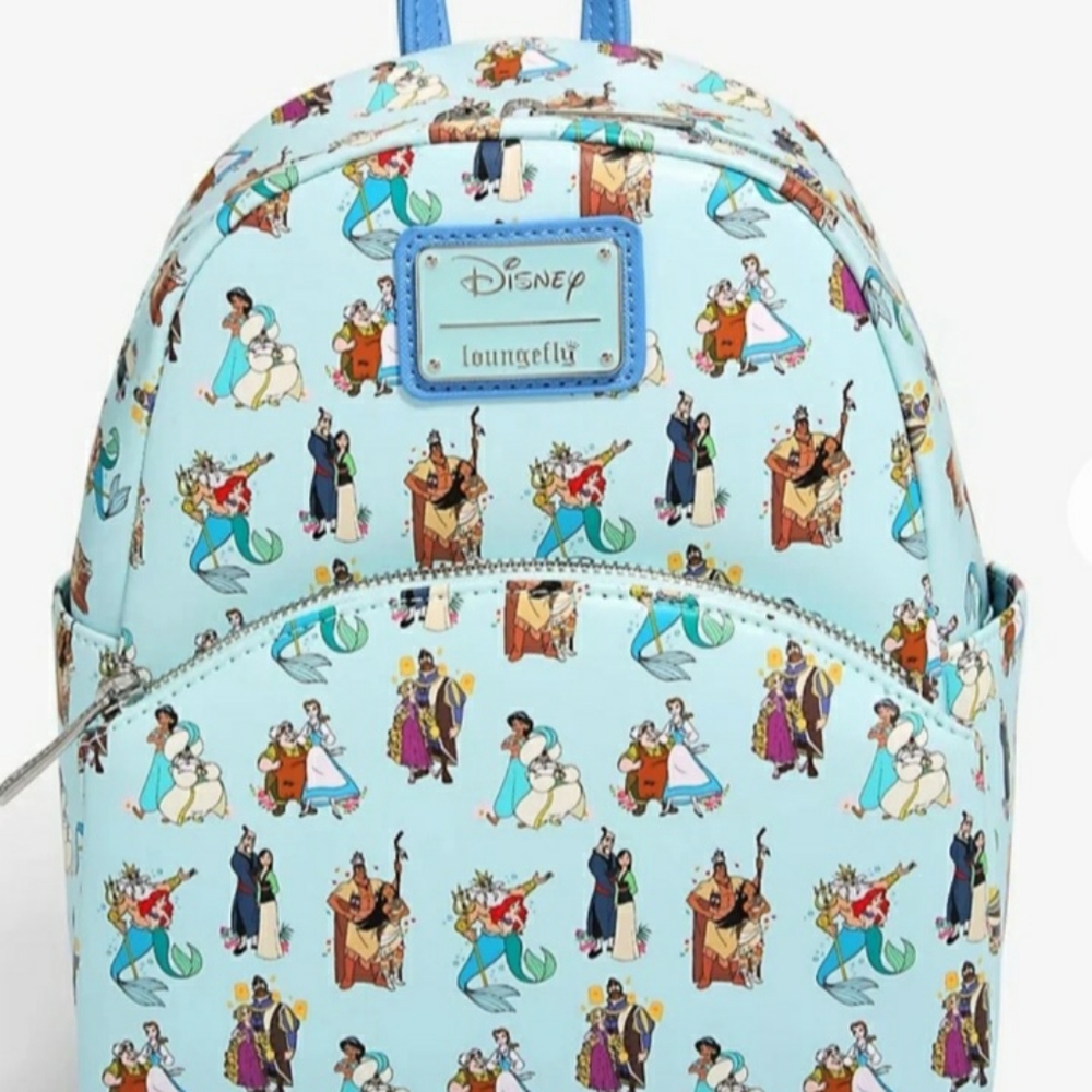 Loungefly Disney princess and dads